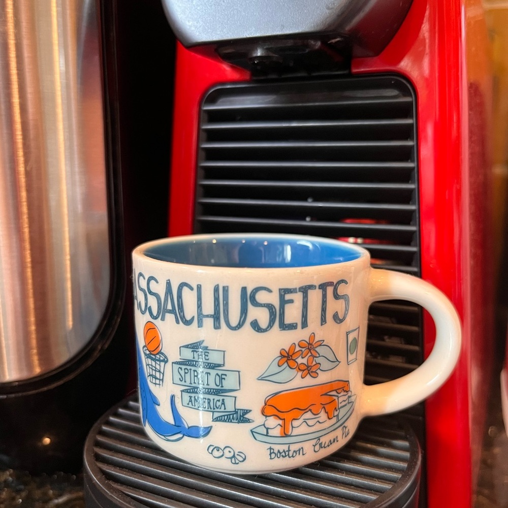 Starbucks espresso cup Massachusetts NIB